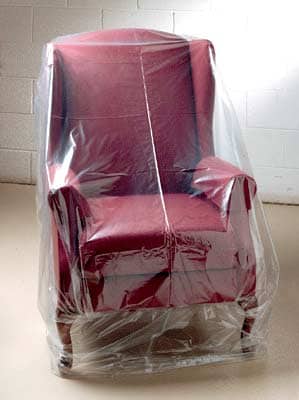 (Clear Plastic Chair Covers - 100 per Roll)